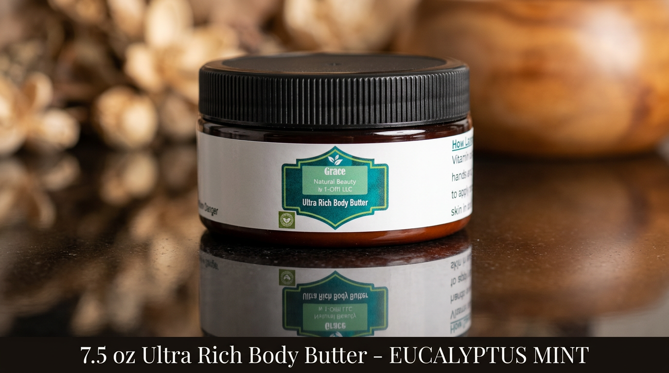 Body Butter (Creamy) - EUCALYPTUS MINT