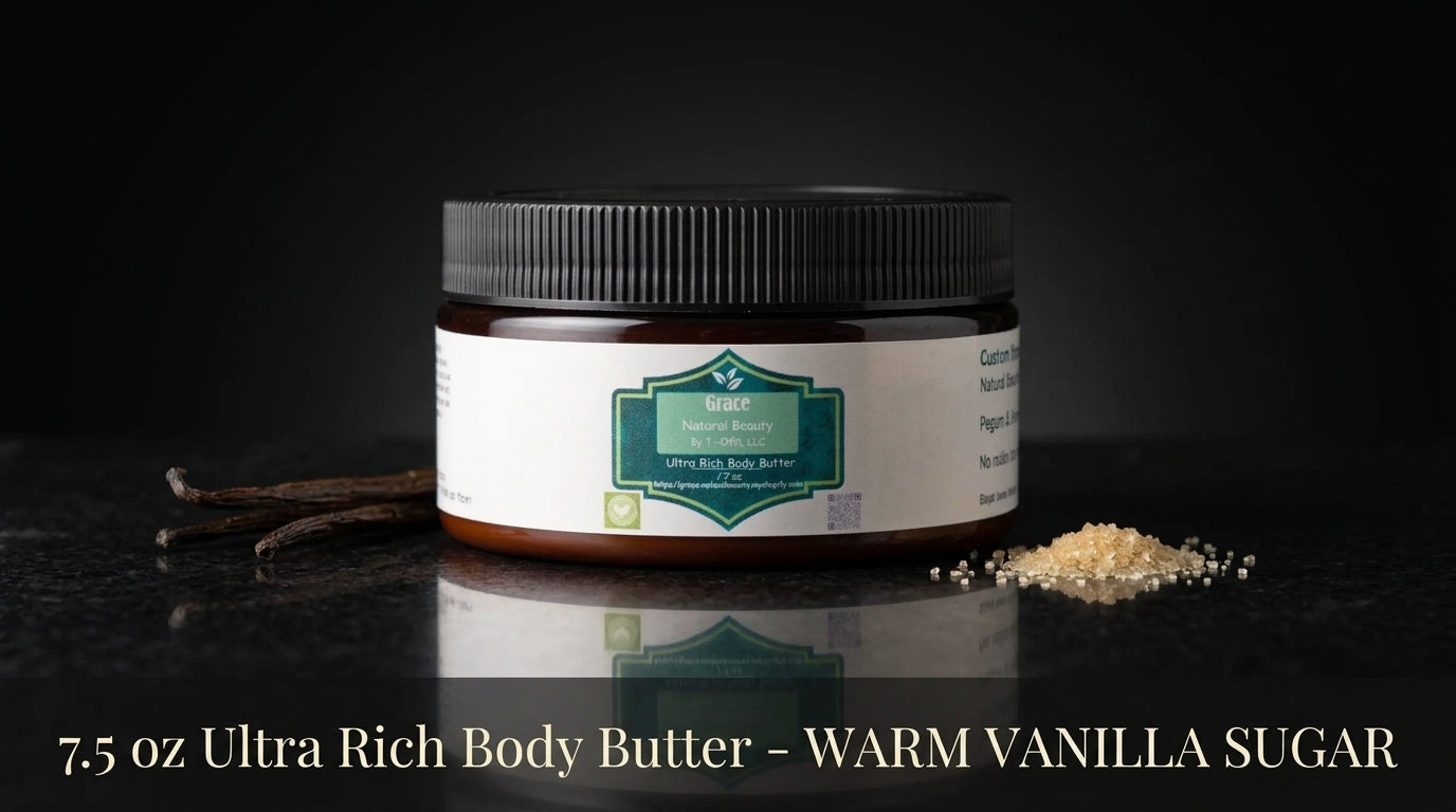 Body Butter - (Creamy) WARM VANILLA SUGAR